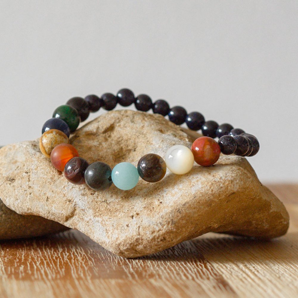 Solar System Bracelet - 11 planets