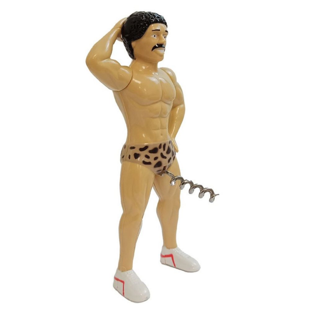 Tire-Bouchon Homme Muscleman Moustache 20cm
