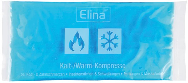 Compresser froid / chaud 29x 12cm au micro-ondes