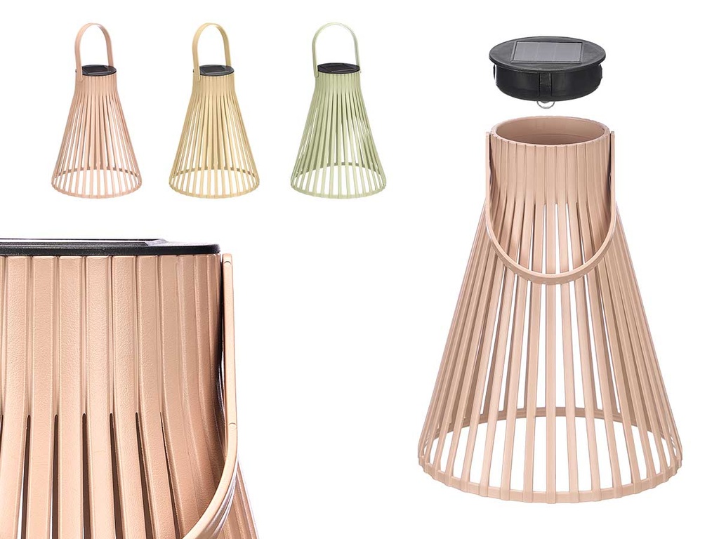 Lampe solaire conique