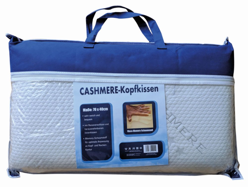 Oreiller en cachemire – 70 × 40 cm