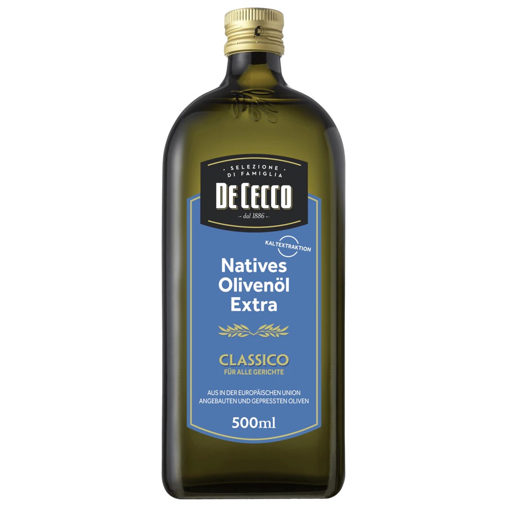 De Cecco Huile d’olive classique, bouteille 500 ml