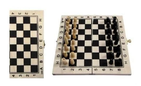 Wooden chess set