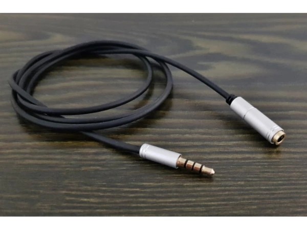Rallonge casque mini-jack 3,5 mm 100 cm