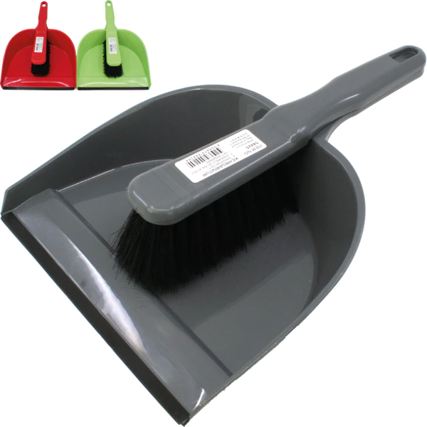 Eco sweeping set with rubber lip 3 colors