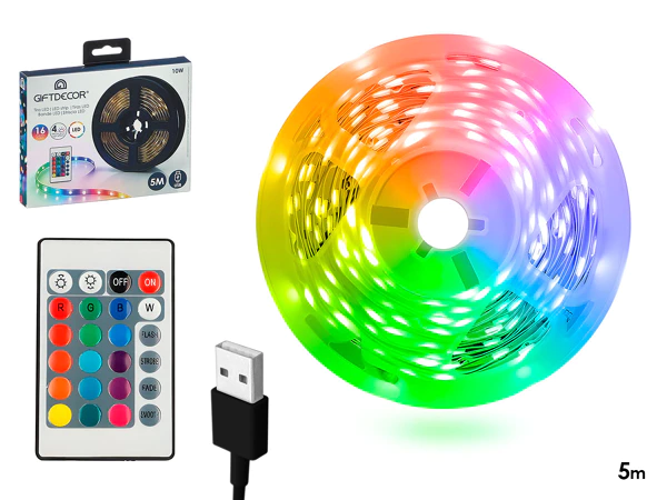 5m RGB LED strip with remote control