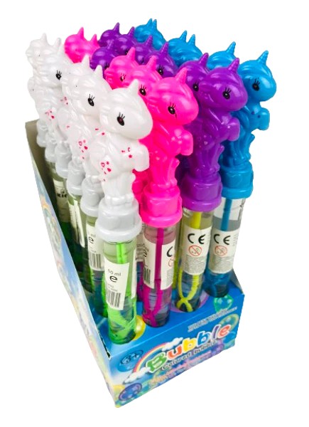 Baton de bulle de savon licorne, 25cm