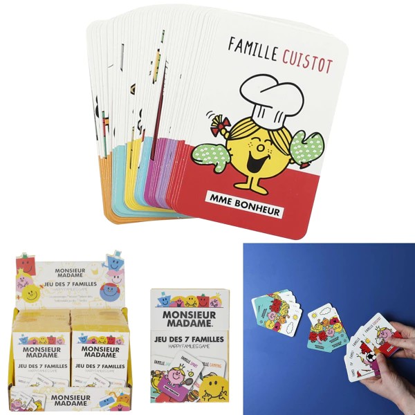 Jeu de 7 familles Mr & Mme