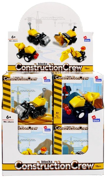Blocs de construction Alleblox Construction – 24 pièces