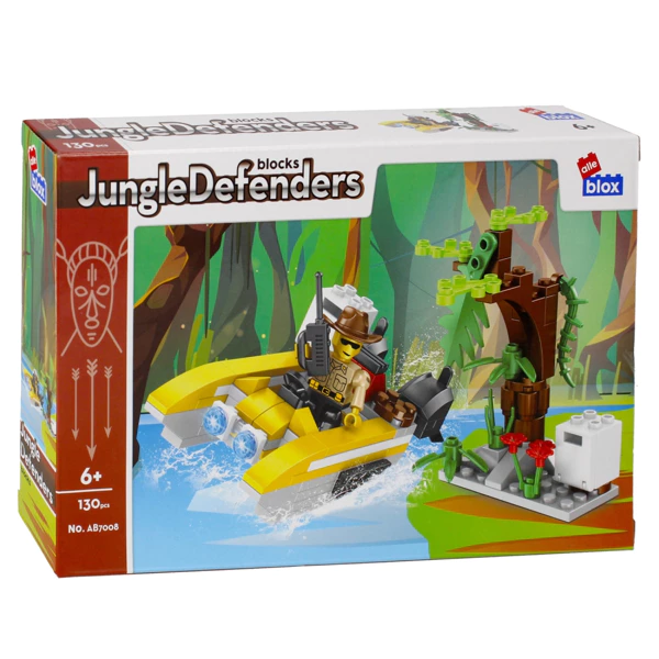 Blocs de construction Alleblox Jungle – 130 pièces