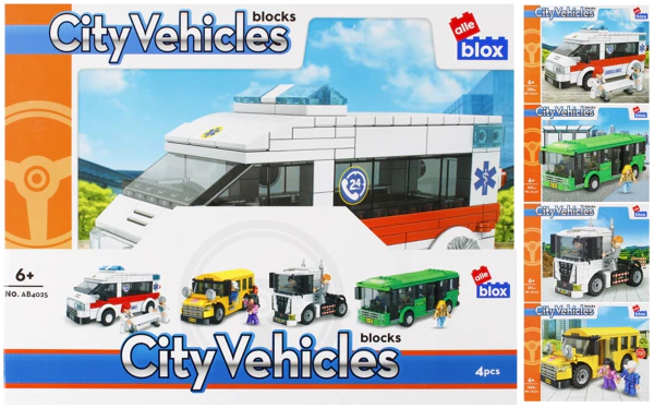 Alleblox City Building Blocks – 255 pieces