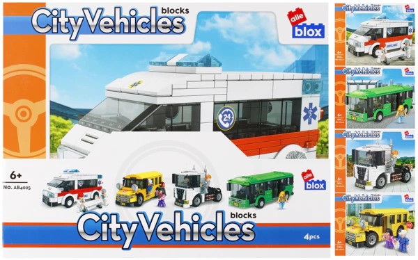 Blocs de construction Alleblox City – 255 pièces