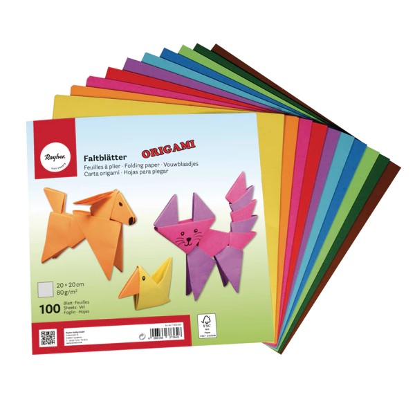 Depliants en origami – FSC Mix – 100 feuilles