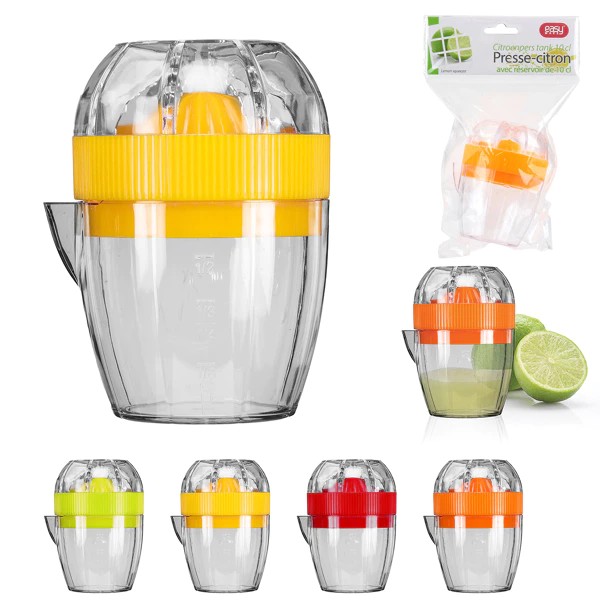 Lemon squeezer with 10 cl reservoir