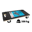 [CON-DTP-1600 ZEN35] Plateforme de transport rectangulaire 600 x 300 mm 200kg