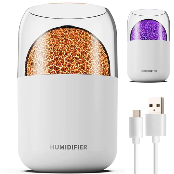 Aromatherapy LED air humidifier diffuser
