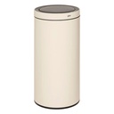 [206763A ZEN35] Poubelle sensor metal 40l Delta beige