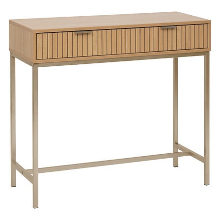 Console 2 tiroirs Tasso, beige