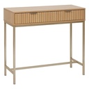 [193589 ZEN35] Tasso 2-drawer console, beige