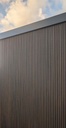 [WALNUT*220*26*2900mm] PANNEAUX EXTERIEUR LATTES MARRON 220*26*H2900mm