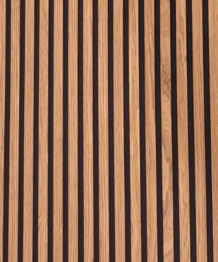 #12 PANNEAU ACOUSTIQUE  TEAK  2400*600*21mm