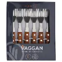 [93394.9 ZEN44] Vaggan Steak Fork Set – 6 Piece