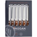 [93391.8 ZEN44] Ensemble de 6 couteaux à steak Vaggan – 21 cm