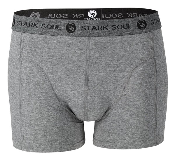 Boxer rétro homme Stark Soul gris en coton
