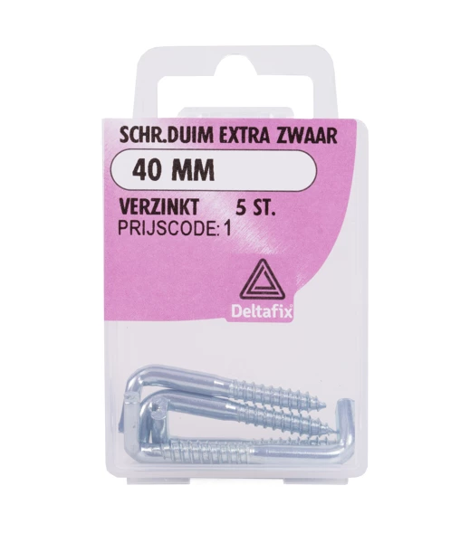 Vis à oreilles extra-robuste 40 mm