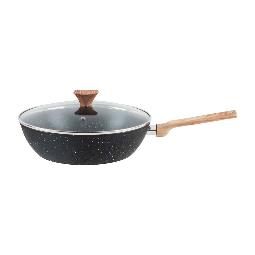 High pan with lid