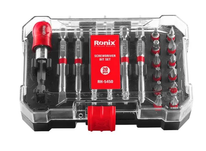 RONIX Screwdriver Bit Set (20 pieces) RH-5450