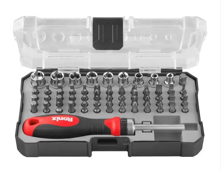 RONIX Screwdriver Bit Set (64 pieces) RH-2716