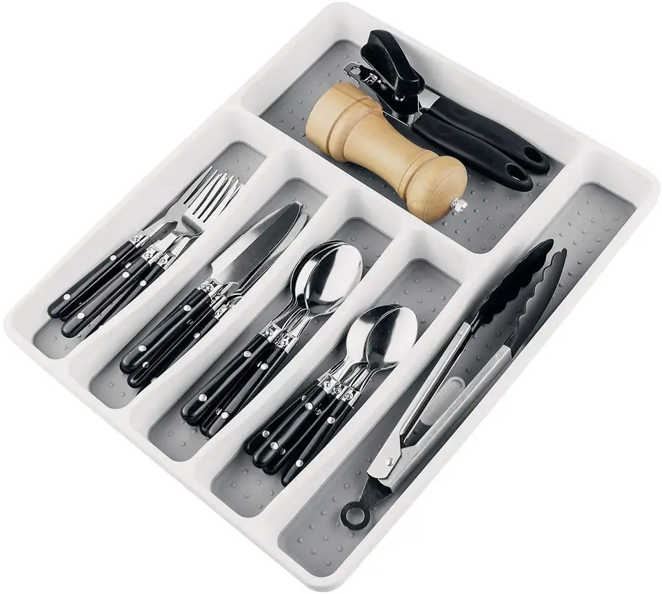 Cutlery tray Non-slip surface 40.4x33x4.3cm
