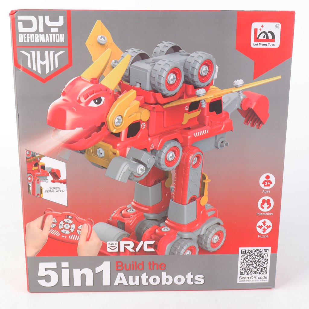 Dinosaur 5 in 1 transformer