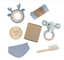 Coffret de naissance avec 6 accessoires (Rose)