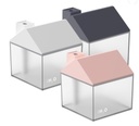 USB Maison Rose 3en1 Humidificateur-Diffuseur (Blanc)
