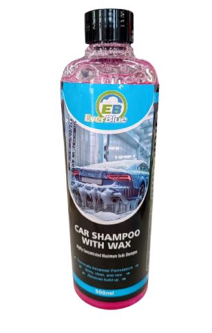 CAR SHAMPOO WITH WAX (500ml) EVERBLUE
