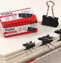 [STA0014] 12 PCS PINCES NOIRES 51mm