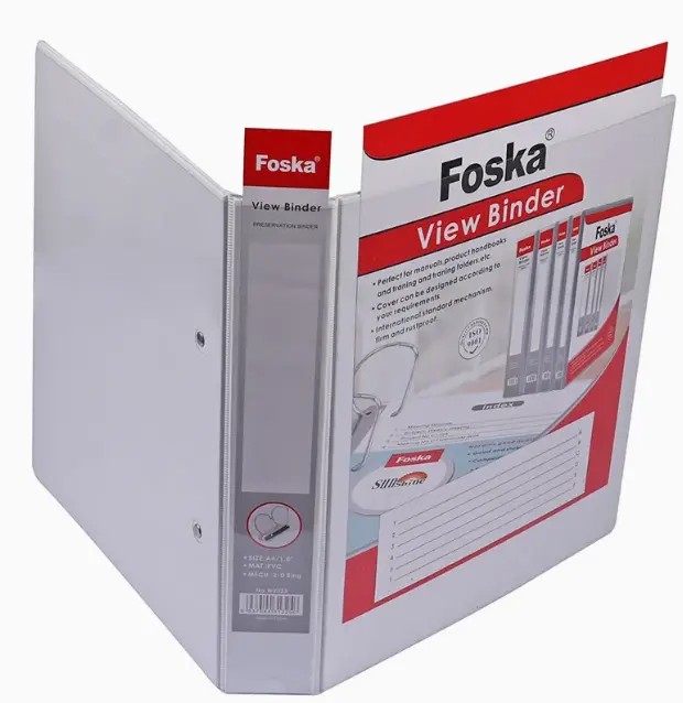 FOSKA A4/2.54cm PVC BINDER