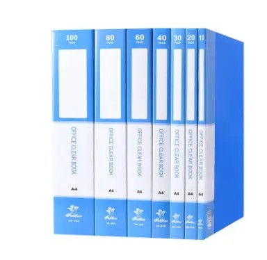 PORTE-VUE 30 PGS NOIR OU BLUE FOSKA