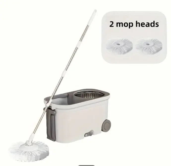 360° MOP MICROFIBRE (2PCS) & SEAU 