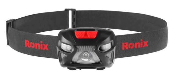RONIX 5W Headlamp, Motion Sensor RH-4287