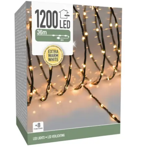 LED lighting 1200 LEDs - 36 meters