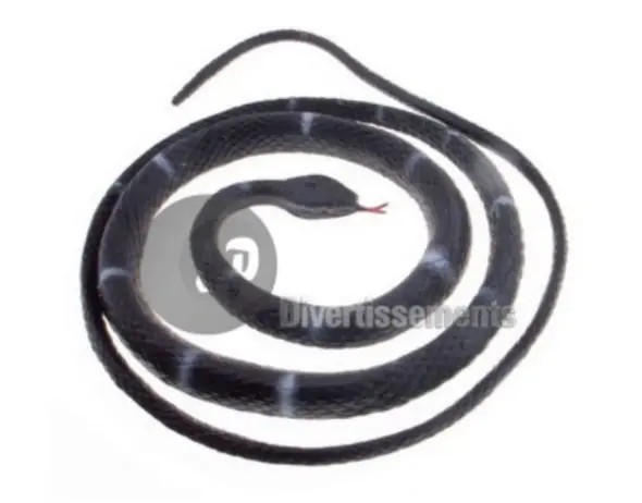 80cm gray black viper snake