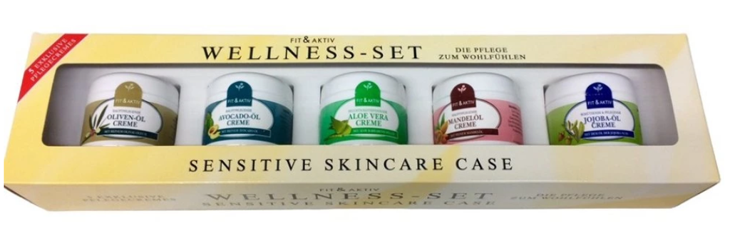 5-piece wellness cream set.