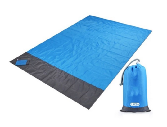 Beach mat 200 x 140 cm + cover and stakes