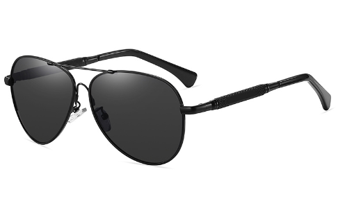 (11 - JM0032) Metal pilot sun glasses. Cat.3 polarized glasses. THIS