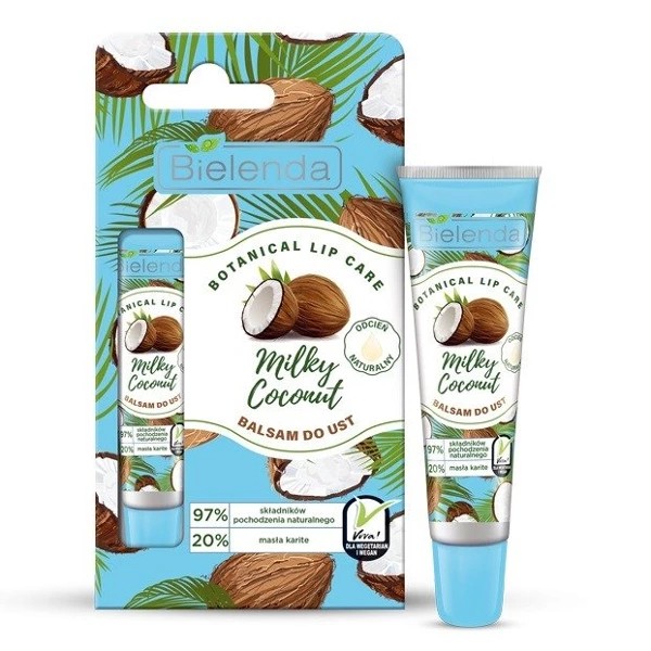 BOTANICAL LIP CARE Baume à Lèvres Lait Coco 10g