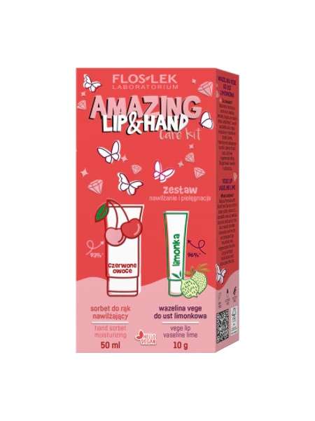 Coffret cadeau hydratant AMAZING LIP & HAND CARE