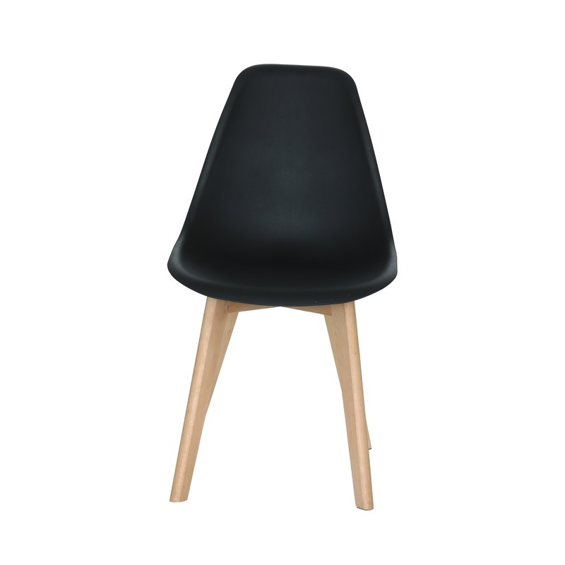 2x GOURMET CHAIR - BLACK SHELL
